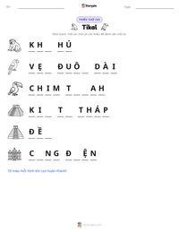 Xem trước tài liệu in sẵn Tikal