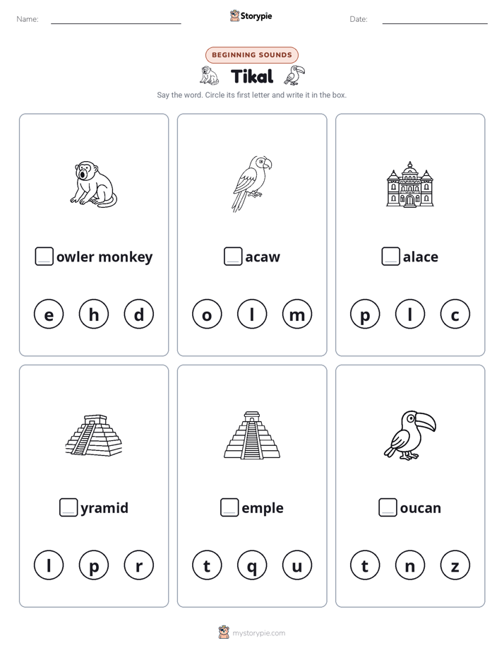 Beginning Sounds