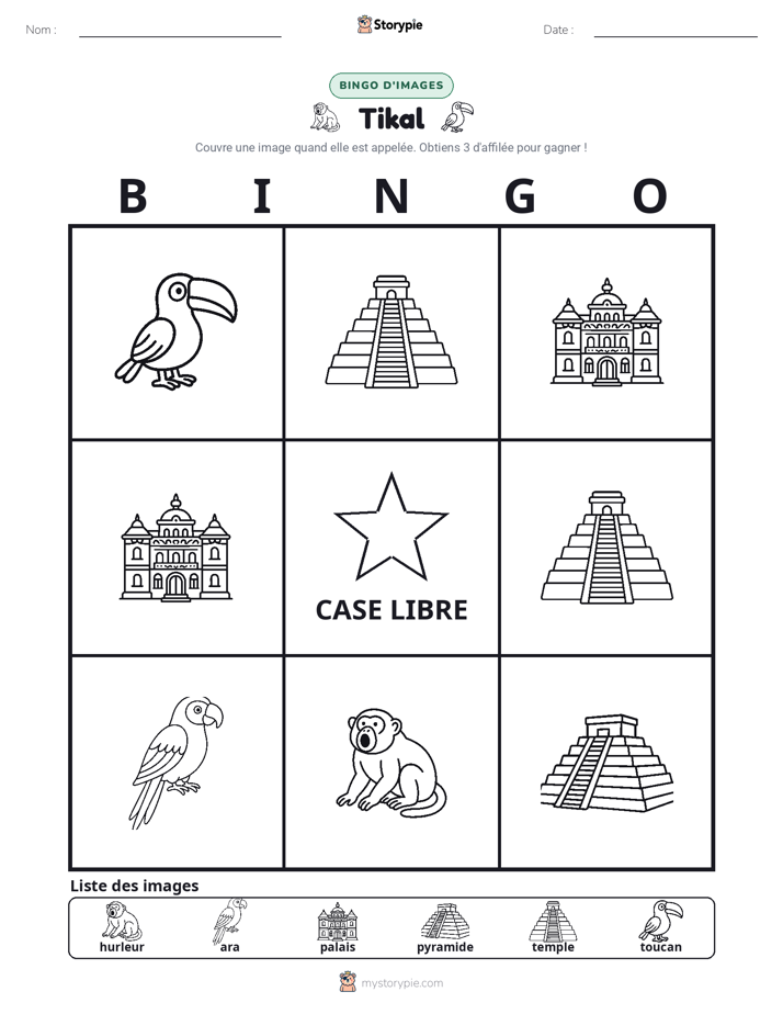 Bingo d'Images