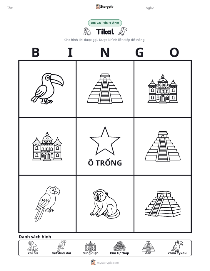 Bingo Hình Ảnh