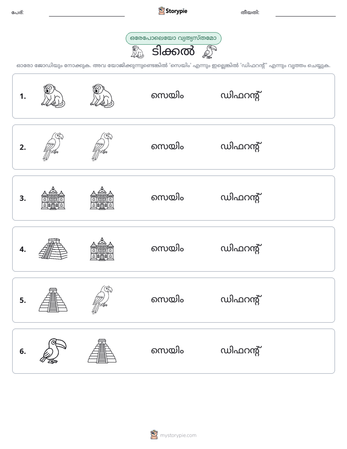 ഒന്നോ വ്യത്യാസമോ