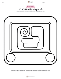 Xem trước tài liệu in sẵn Chữ viết Maya