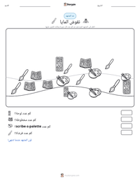معاينة ورقة العمل القابلة للطباعة نقوش المايا
