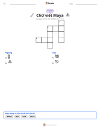 Xem trước tài liệu in sẵn Chữ viết Maya