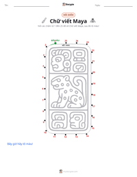 Xem trước tài liệu in sẵn Chữ viết Maya
