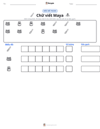 Xem trước tài liệu in sẵn Chữ viết Maya