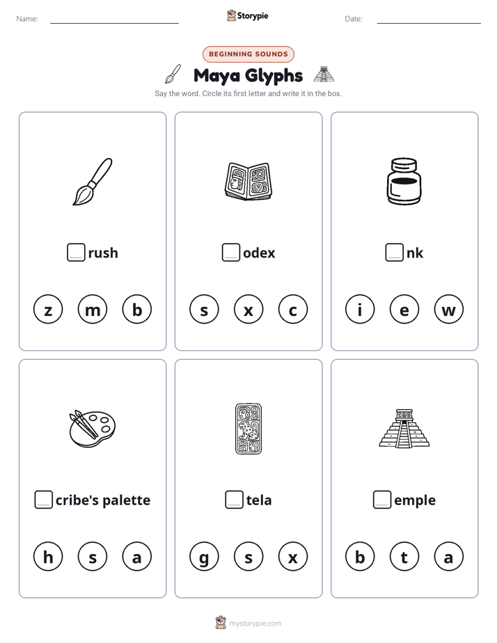 Beginning Sounds