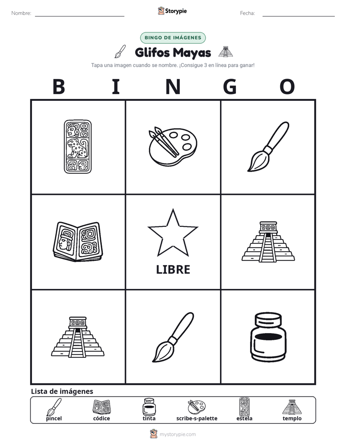 Bingo de Imágenes