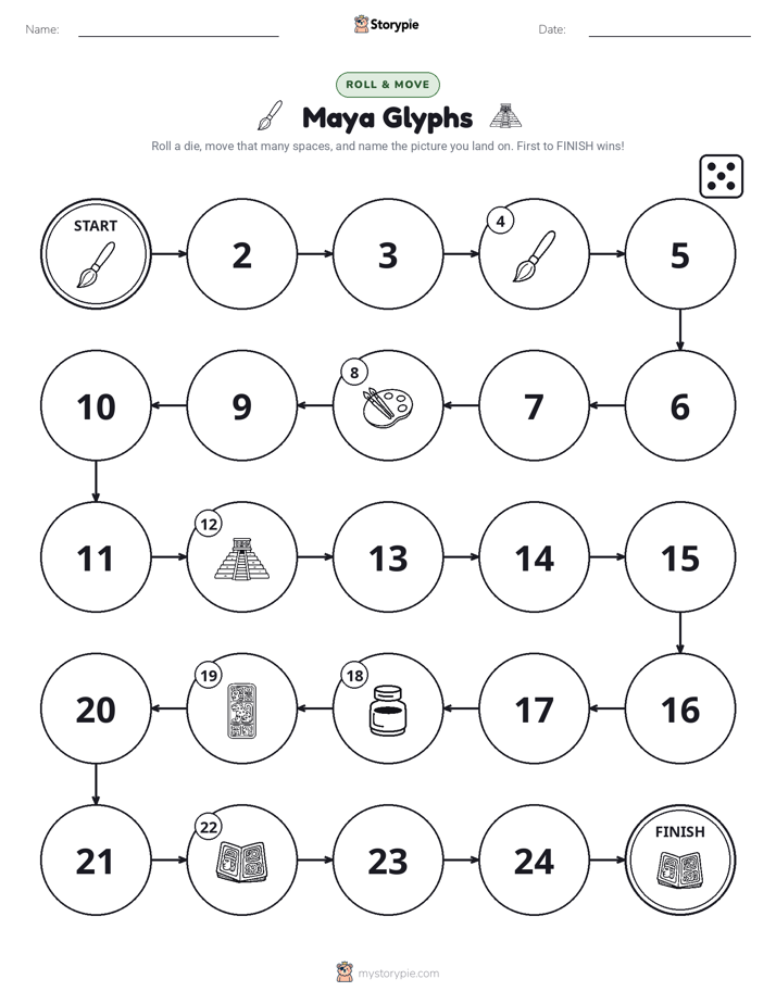Roll & Move Game