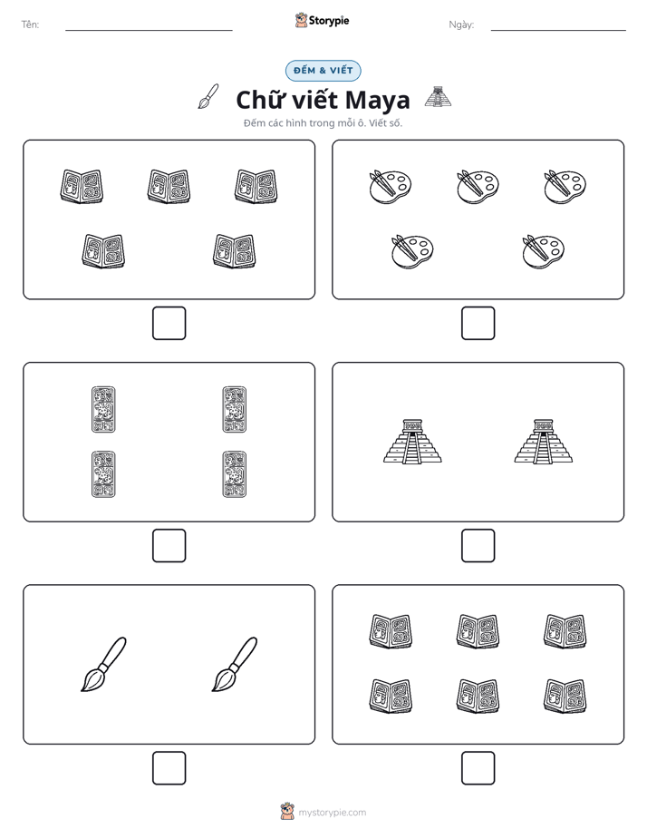 Đếm & Viết