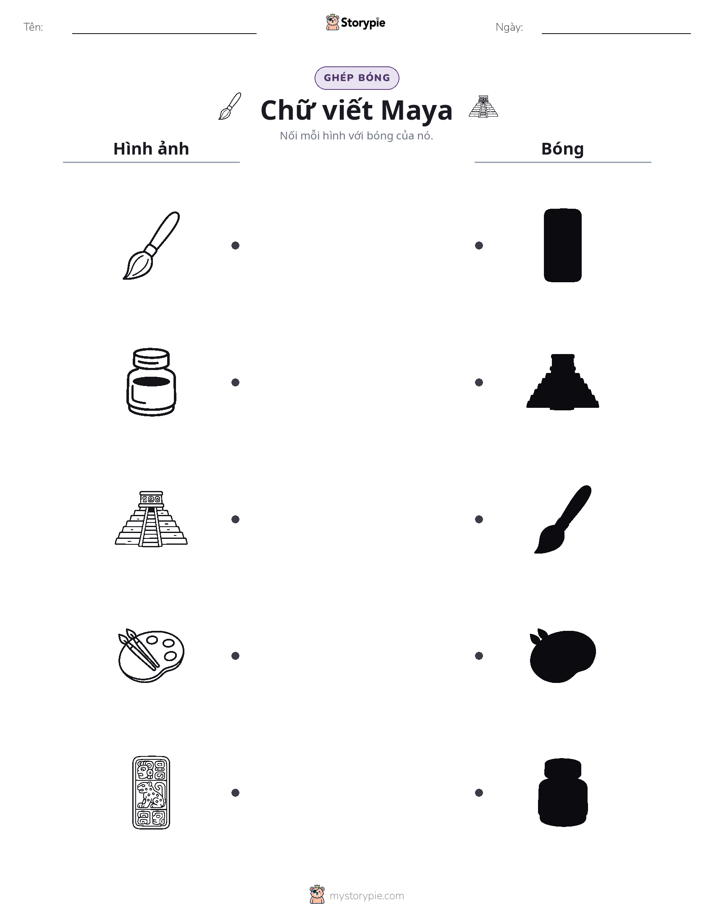 Ghép Hình Bóng