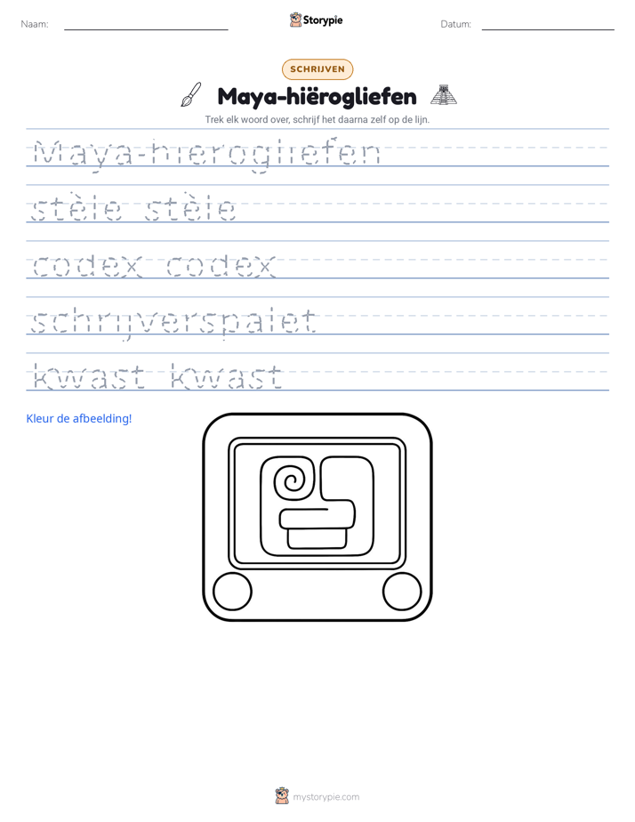 Schrijf Oefening