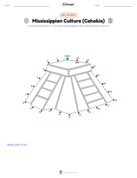 Mississippian Culture (Cahokia) printable worksheet preview
