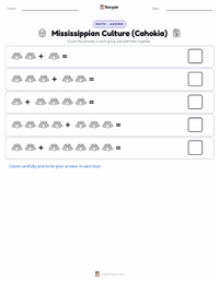 Mississippian Culture (Cahokia) printable worksheet preview