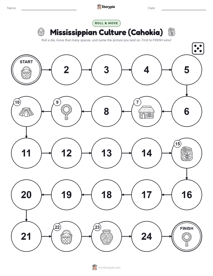 Roll & Move Game