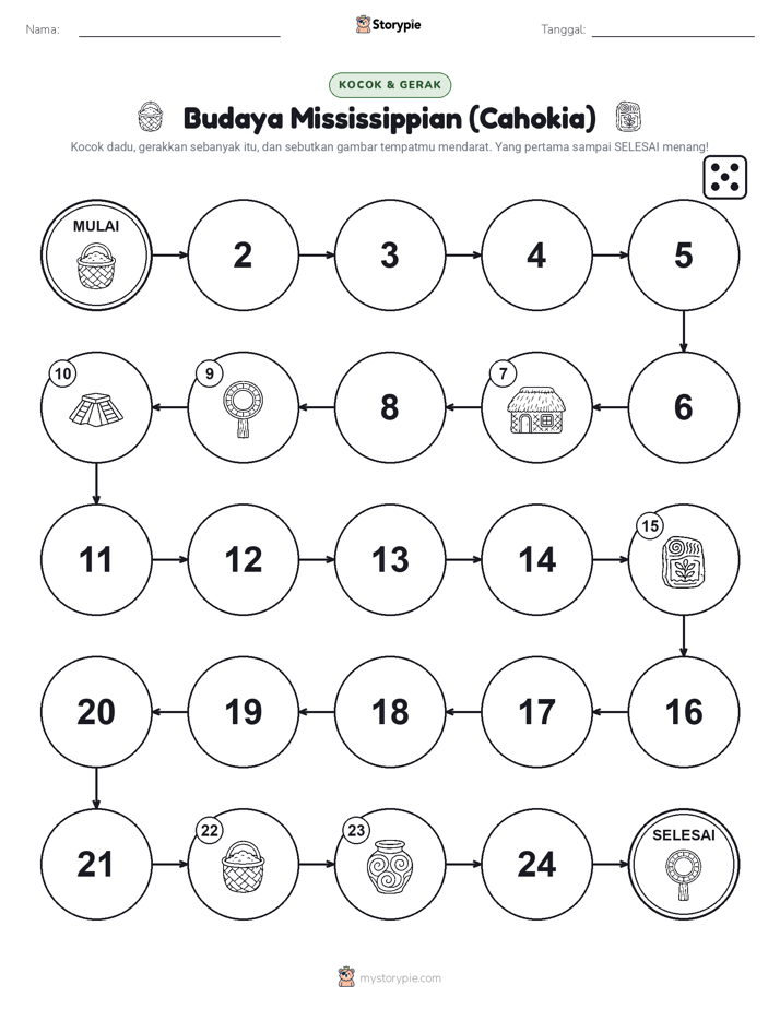 Permainan Gulung & Pindah