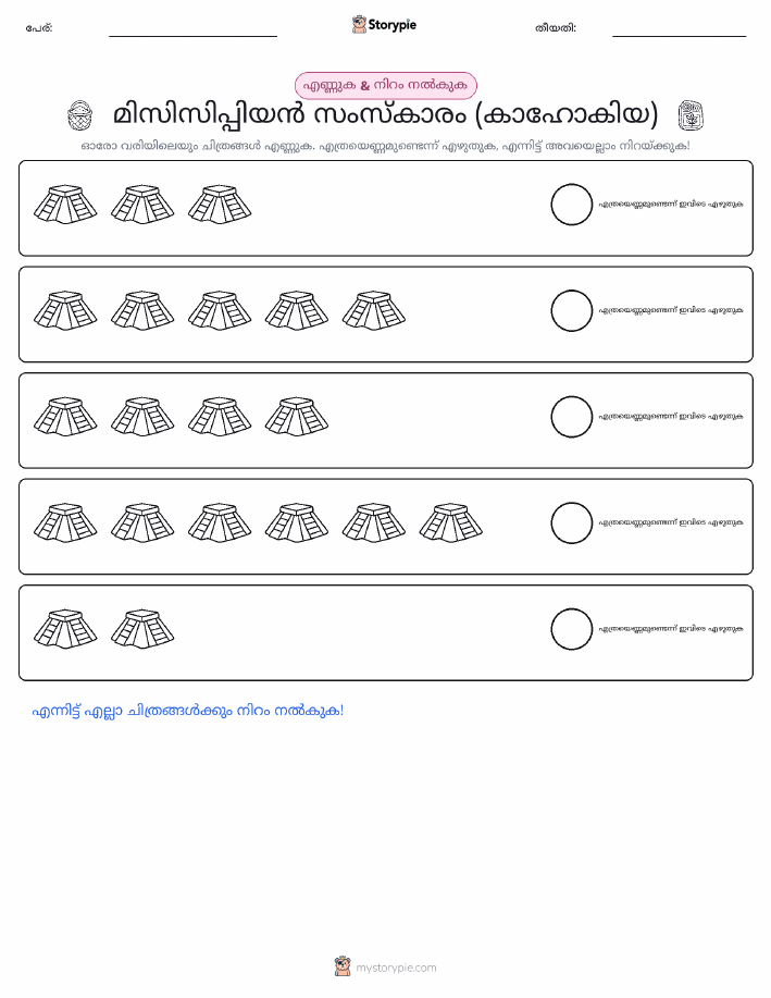 എണ്ണവും നിറവും