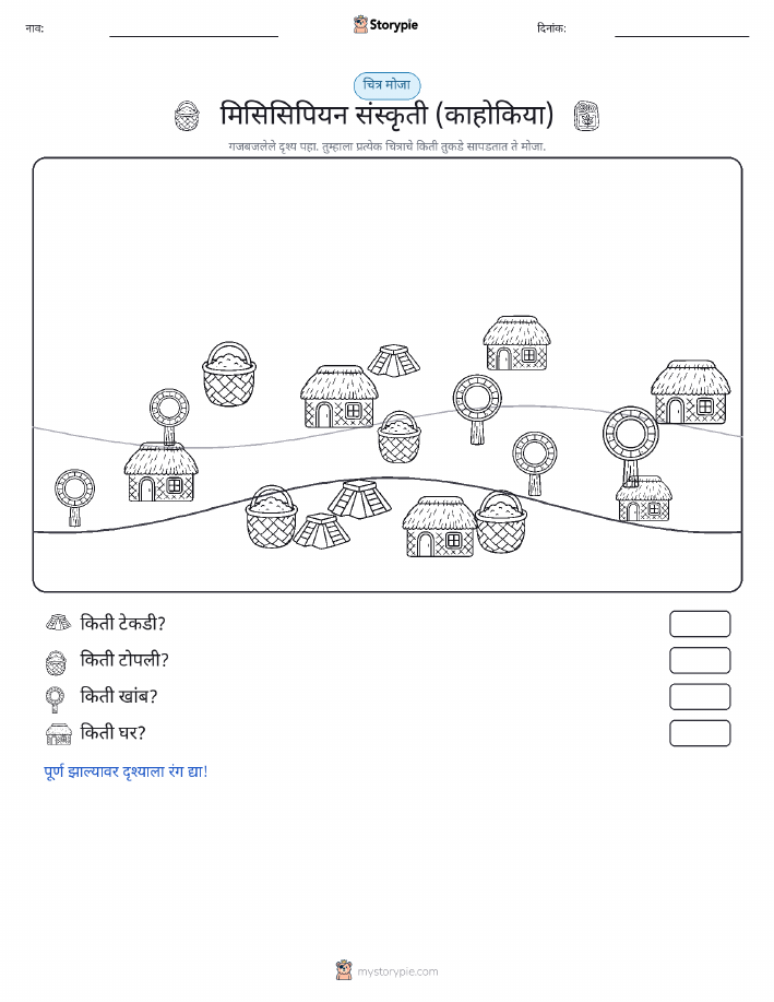 गणना दृश्य