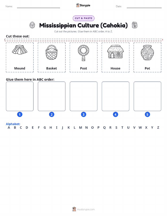 Cut & Paste Alphabet