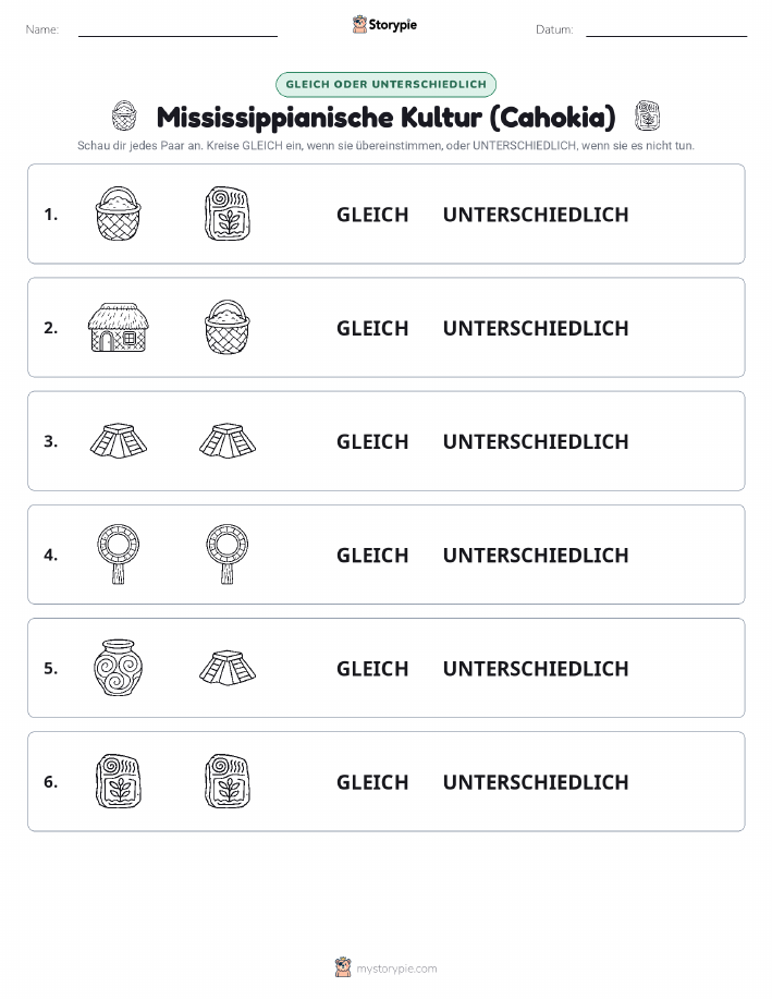 Gleich oder Anders