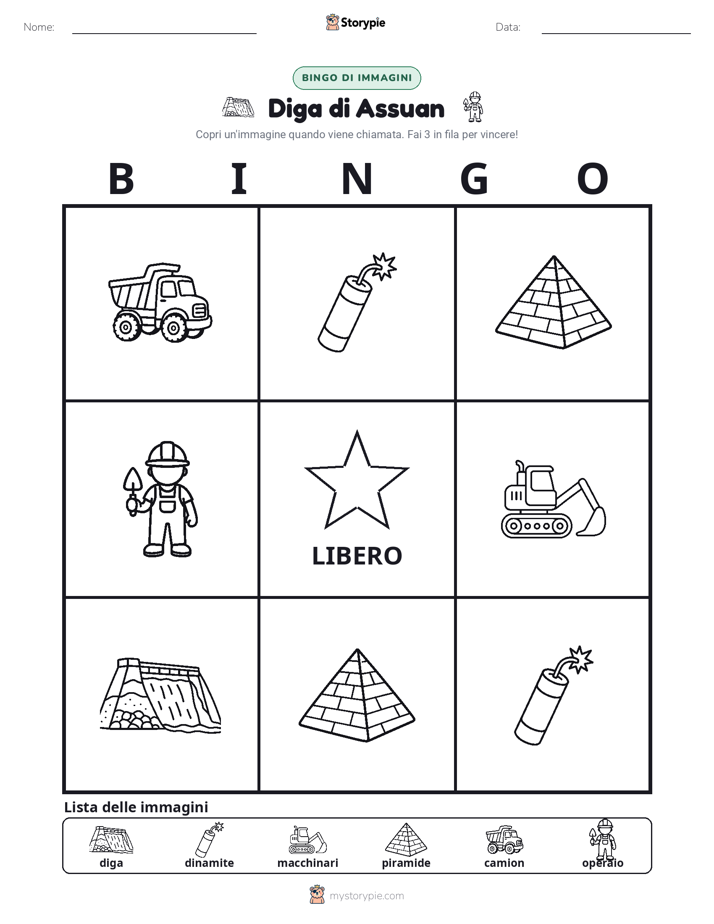 Bingo delle Immagini