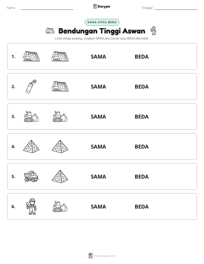 Sama atau Berbeda