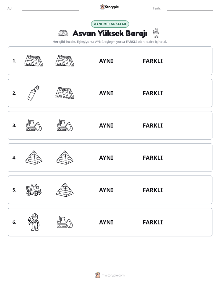 Aynı mı Farklı mı