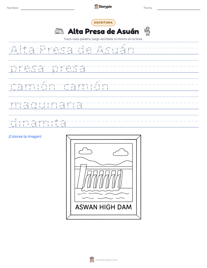 Práctica de Escritura