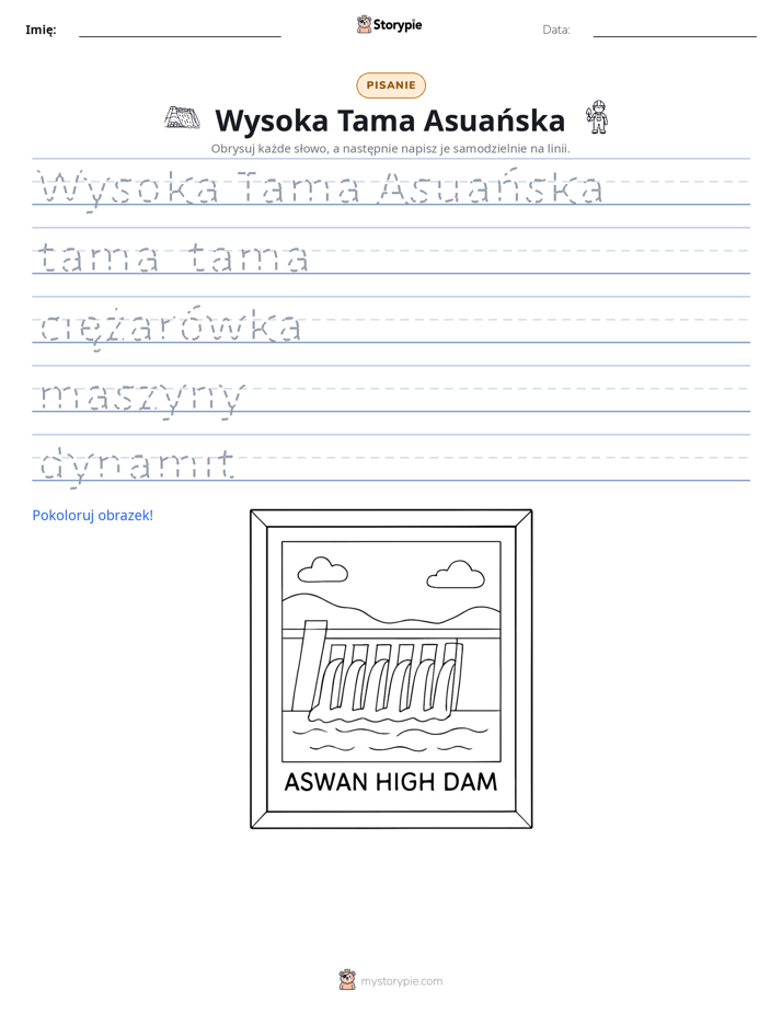 Ćwiczenie Pisania