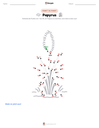 Papyrus druckbare Arbeitsblatt Vorschau