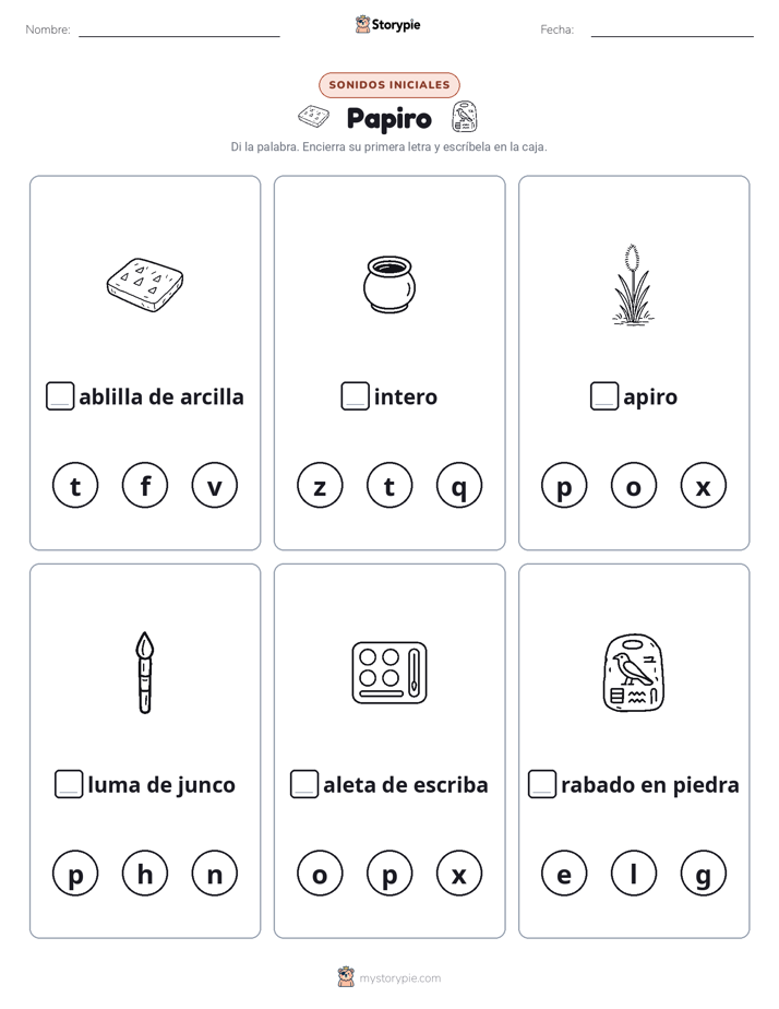 Sonidos Iniciales