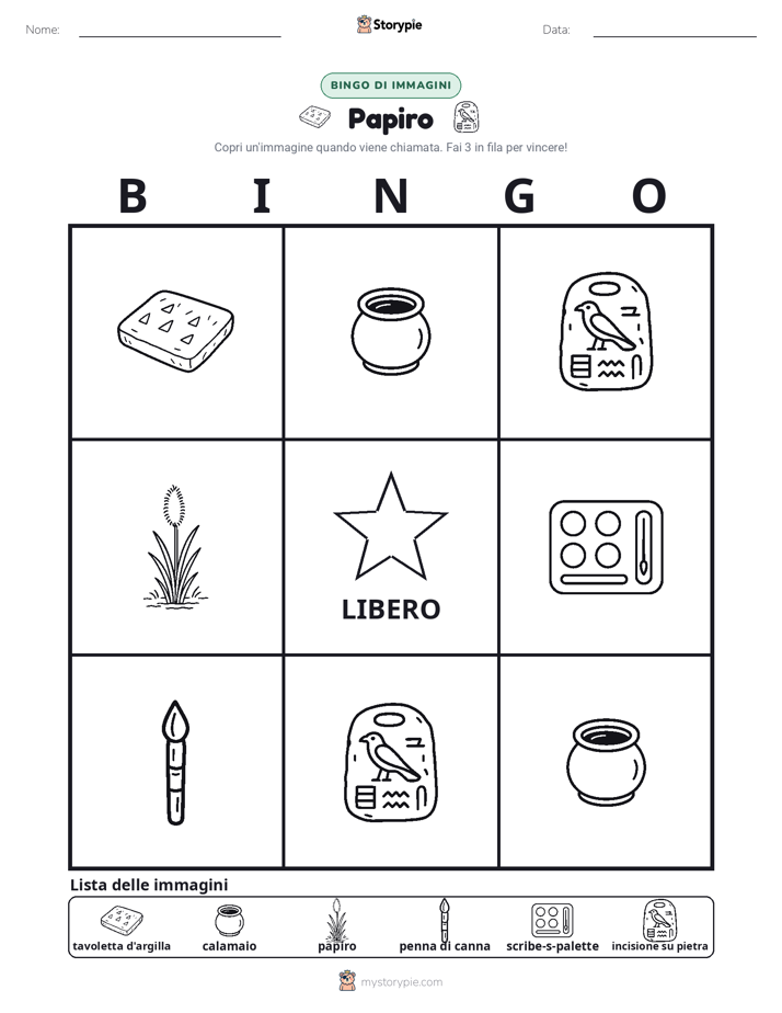 Bingo delle Immagini