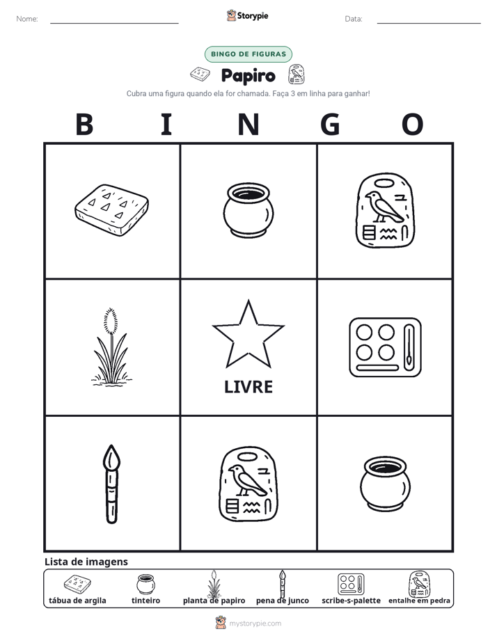 Bingo de Imagens