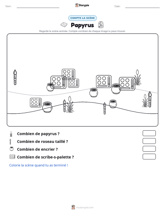 Scène de Comptage