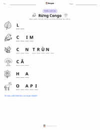 Xem trước tài liệu in sẵn Rừng mưa Congo