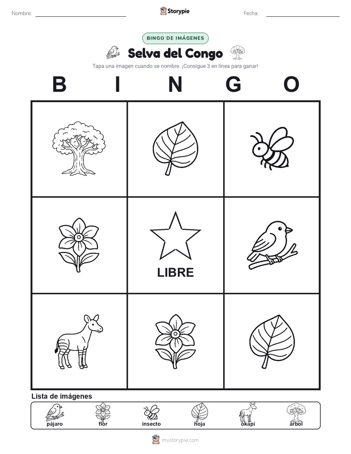 Bingo de Imágenes