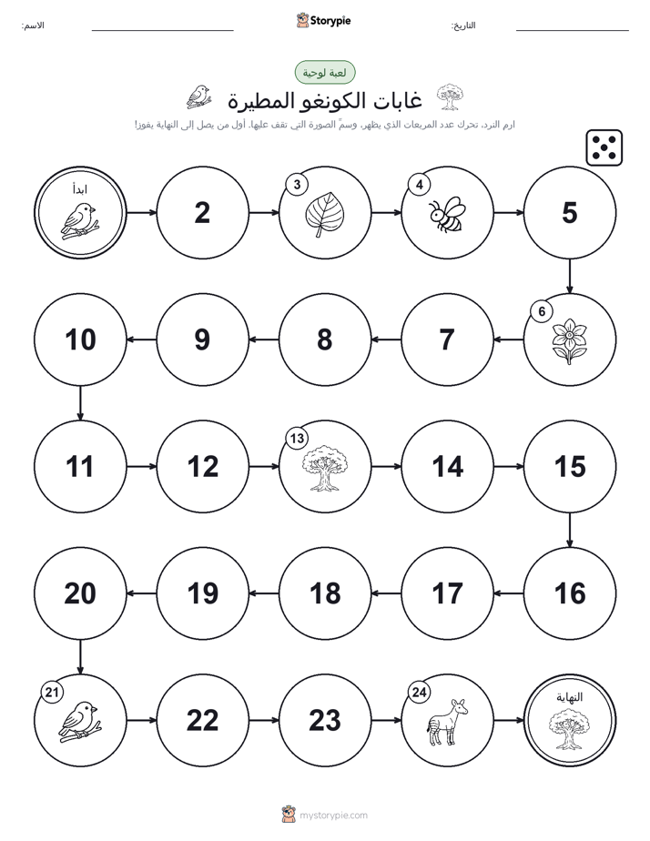 لعبة لف و تحرك