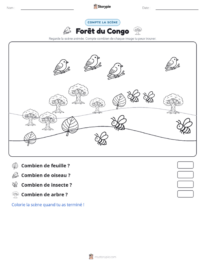 Scène de Comptage