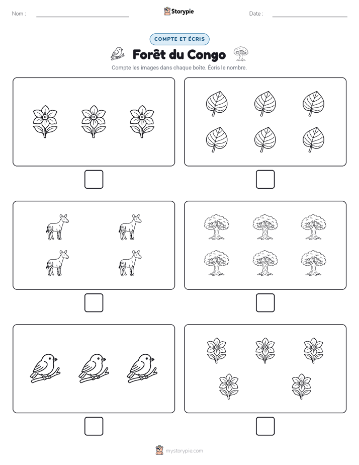 Compter & Écrire