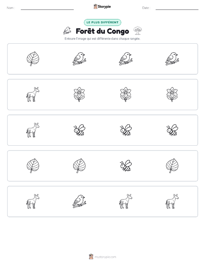 Celui qui ne correspond pas