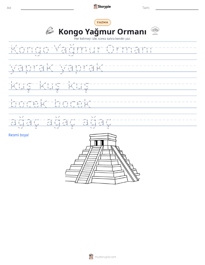 Yazma Pratiği
