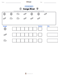 Congo River printable worksheet preview