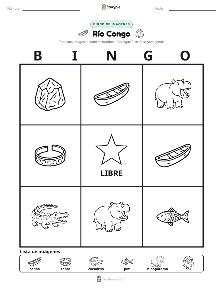 Bingo de Imágenes