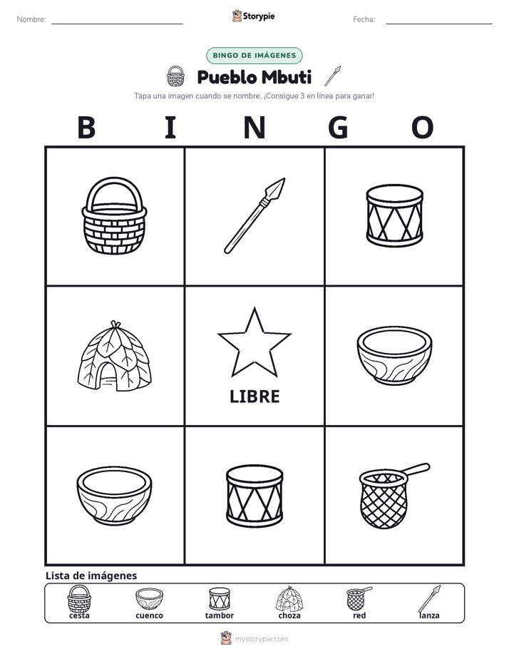 Bingo de Imágenes