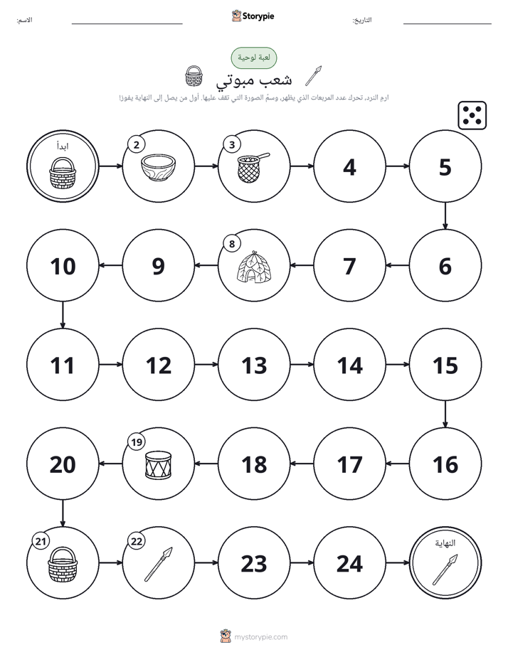 لعبة لف و تحرك