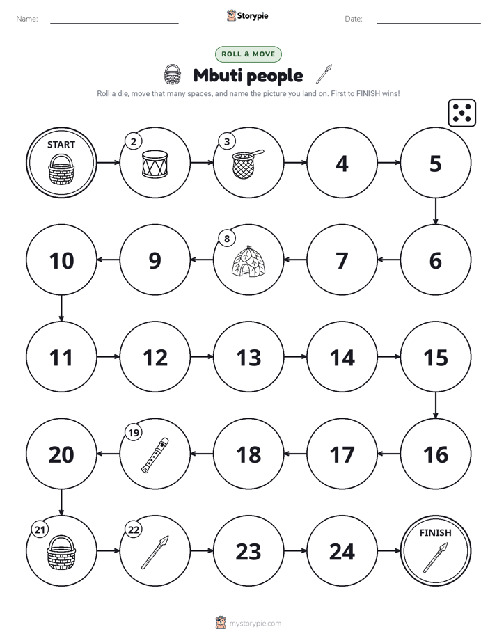 Roll & Move Game