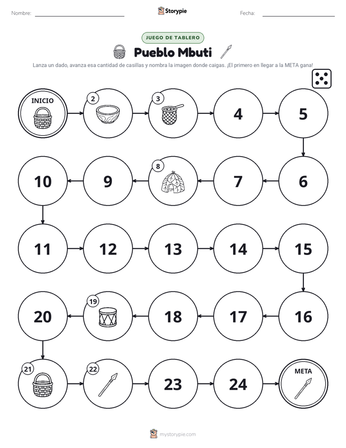Juego de Rueda y Avanza