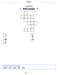 Baka people printable worksheet preview