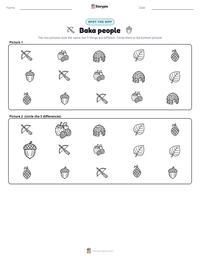 Baka people printable worksheet preview