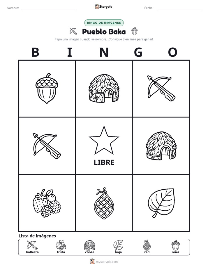 Bingo de Imágenes